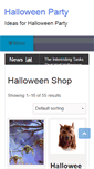 Mobile Screenshot of halloweenpartyconcepts.com